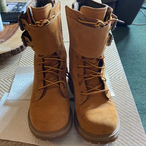 Timberland anti fatigue brown boots - Picture 5 of 7